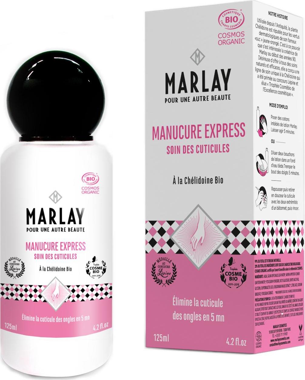 MARLAY COSMETICS Emulze na expres manikúru 125 ml