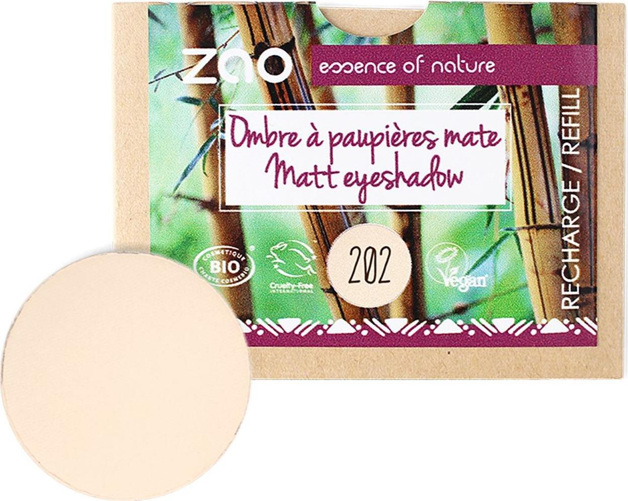 ZAO Matné oční stíny 202 Brown Beige 3 g náplň