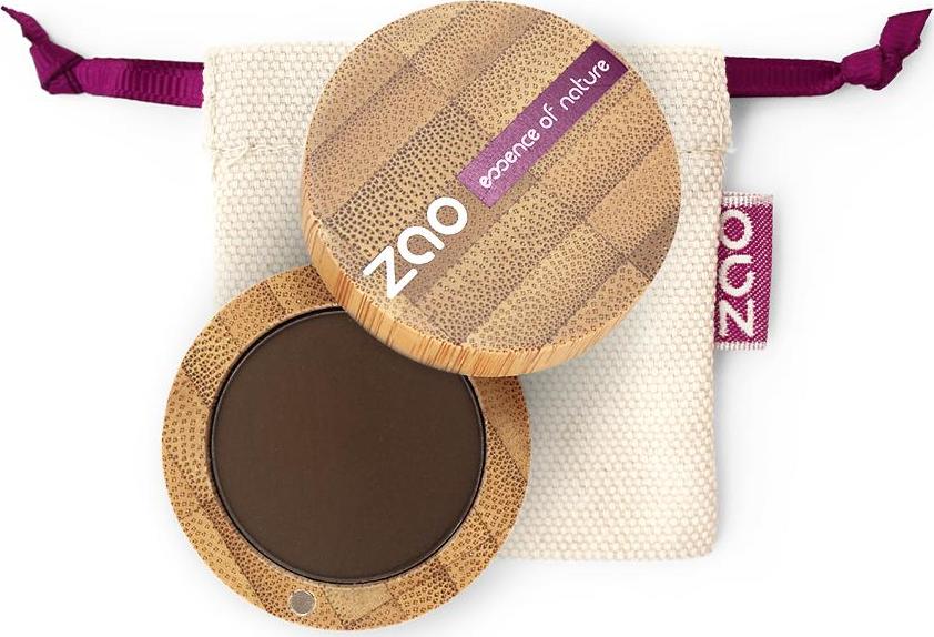 ZAO Matné oční stíny 203 Dark Brown 3 g bambusový obal