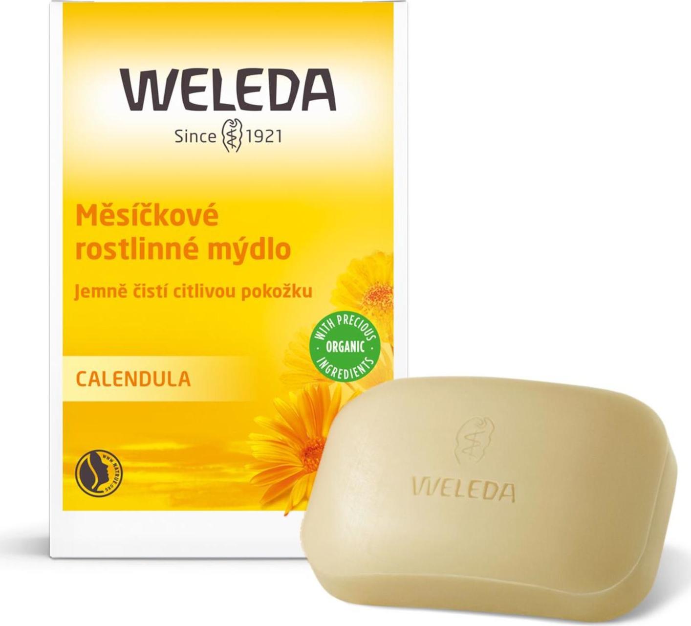 Weleda Měsíčkové rostlinné mýdlo 100 g