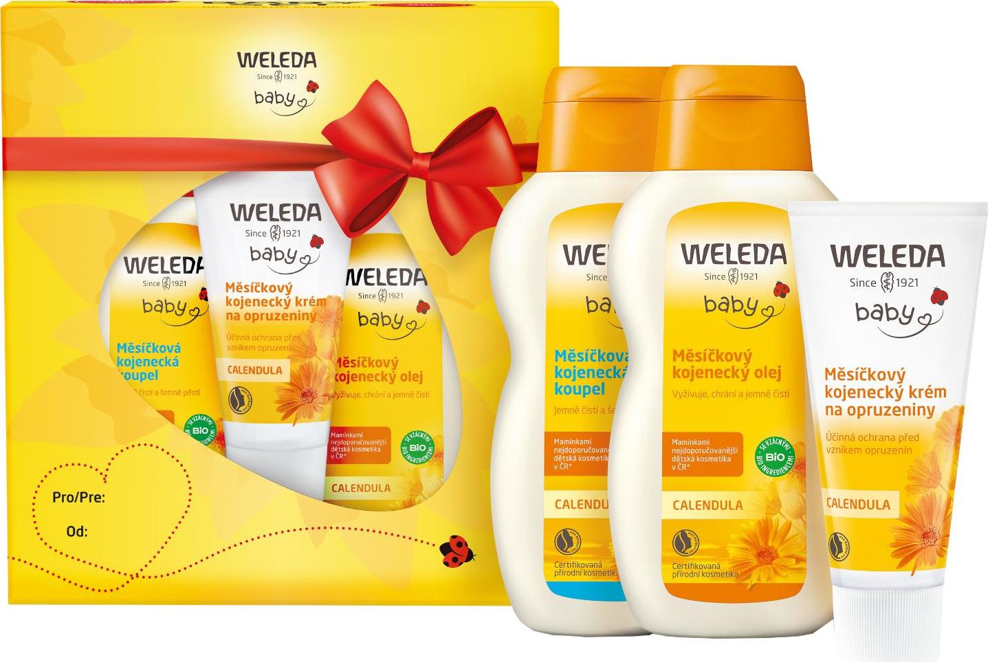 Weleda Baby Měsíčkový kojenecký set 1 ks