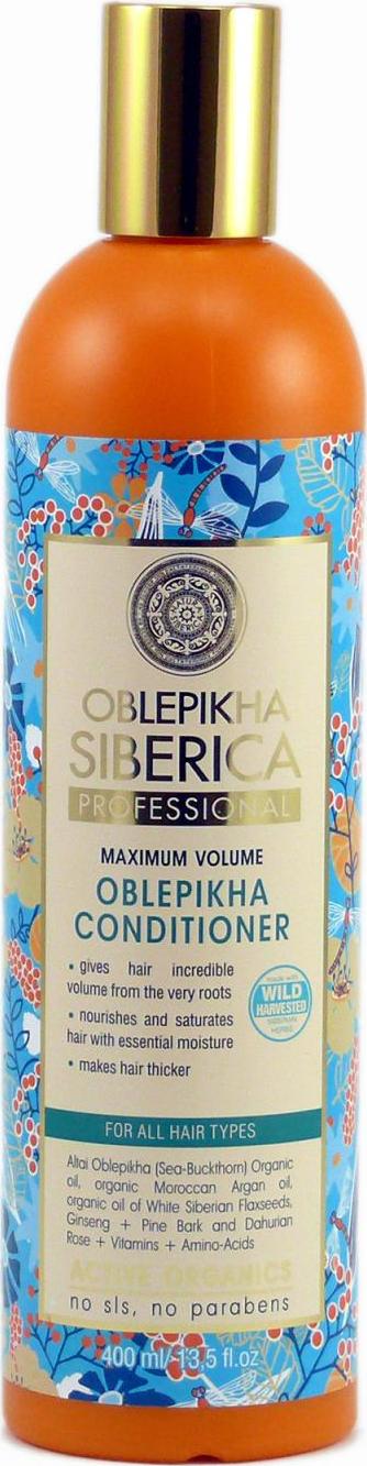 Natura Siberica Rakytníkový balzám pro všechny typy vlasů 400 ml