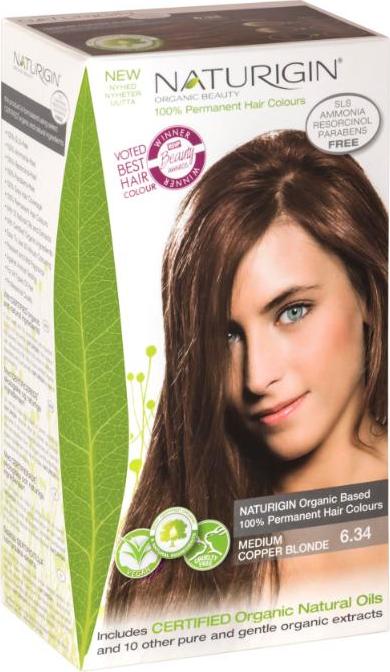 NATURIGIN Barva na vlasy Medium Copper Blonde 6.34 1 ks