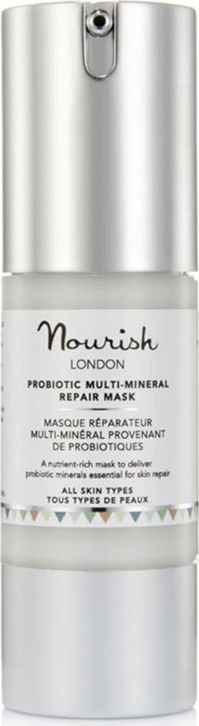 Nourish London Probiotická regenerační pleťová maska s minerály 30 ml