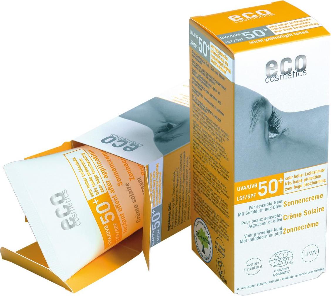 Eco Cosmetics Mléko na opalování SPF 50+ 75 ml