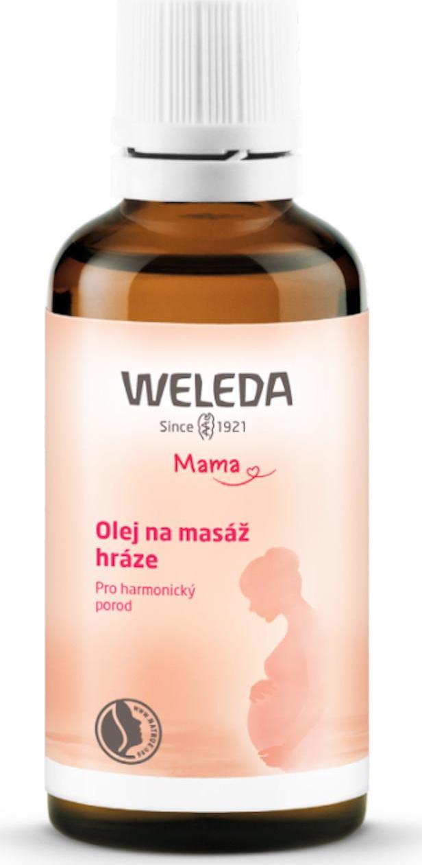 Weleda Olej na masáž hráze 50 ml