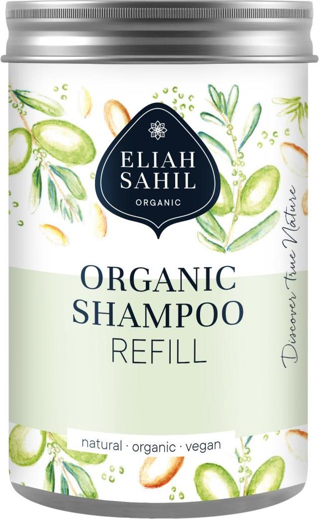 Eliah Sahil Organic Plechová krabička na práškový šampon 1 ks