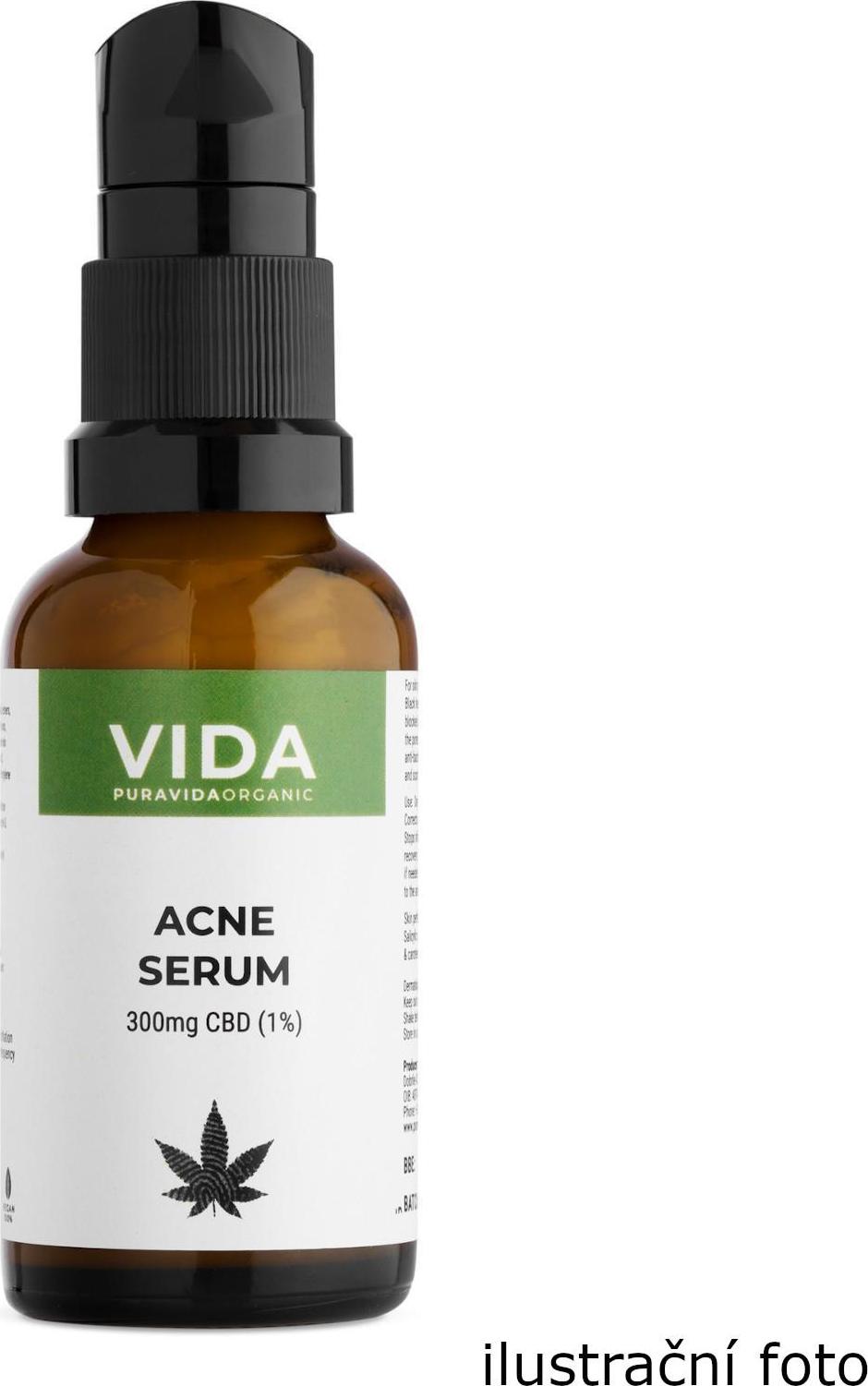 Pura Vida Organic CBD Sérum na akné