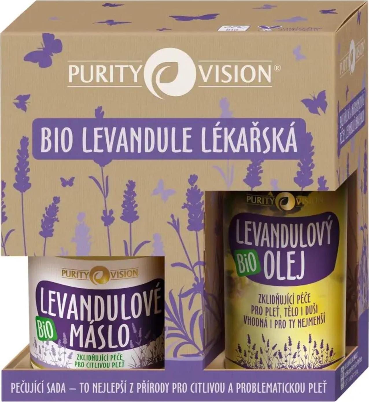 Purity Vision Pečující sada s levandulí lékařskou 1 ks