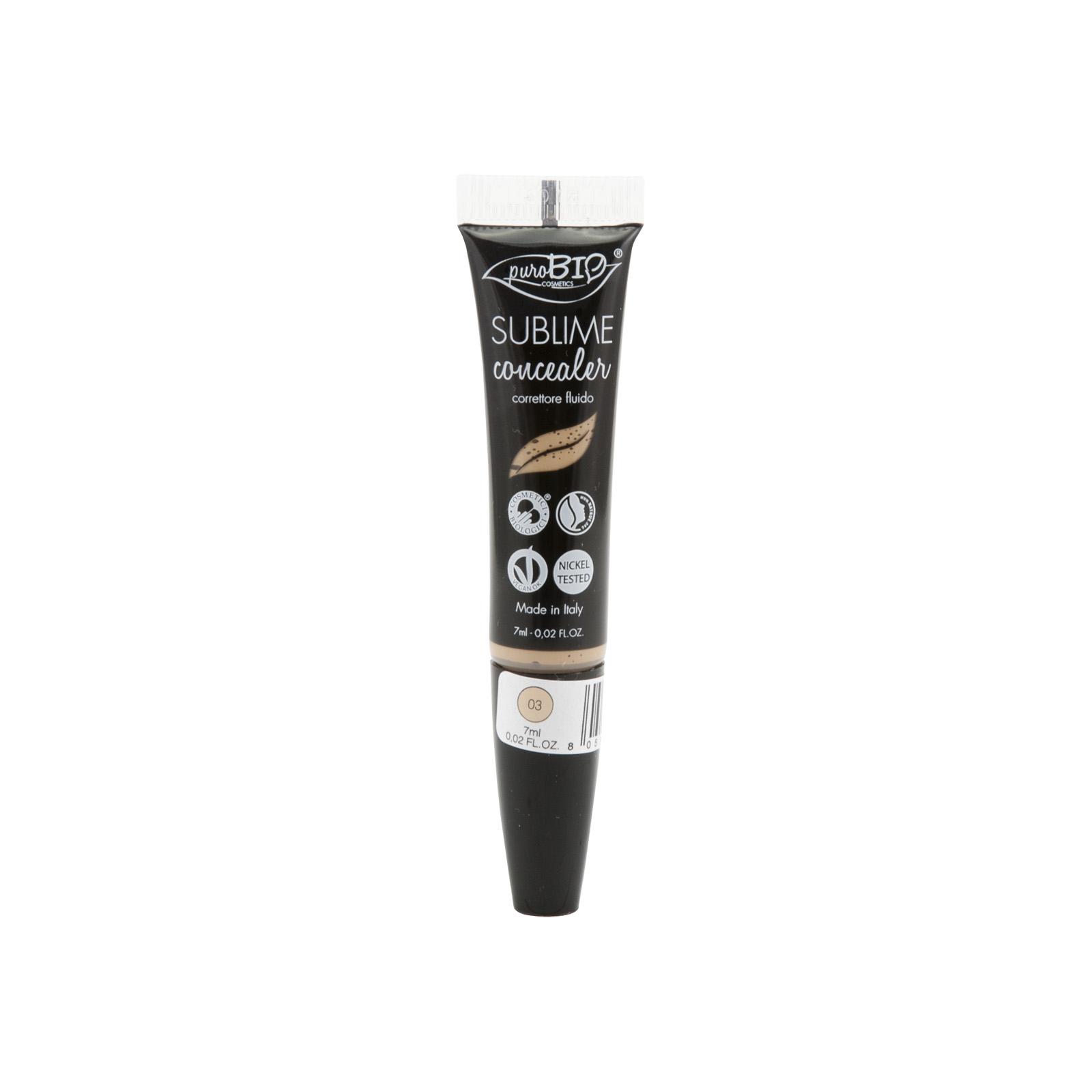 puroBIO cosmetics Korektor tekutý 03 7 ml