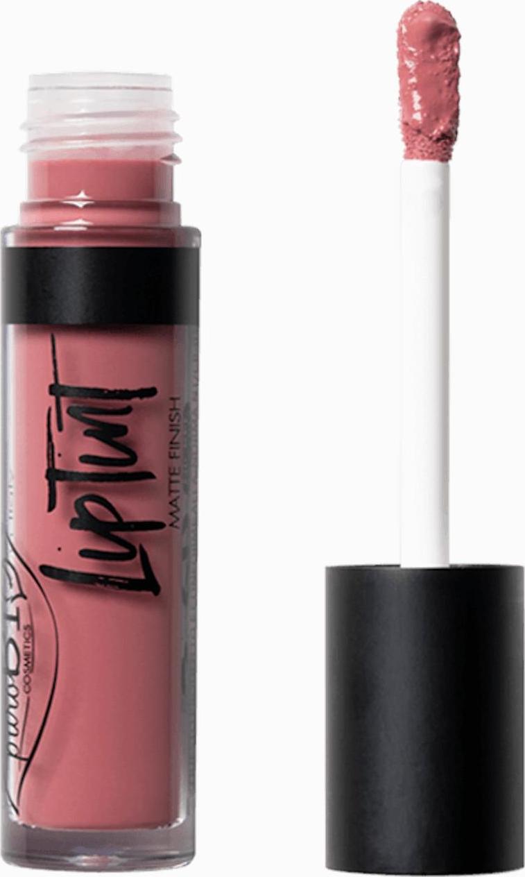 puroBIO cosmetics LipTint Tekutá rtěnka 04 cold pink 4 ml