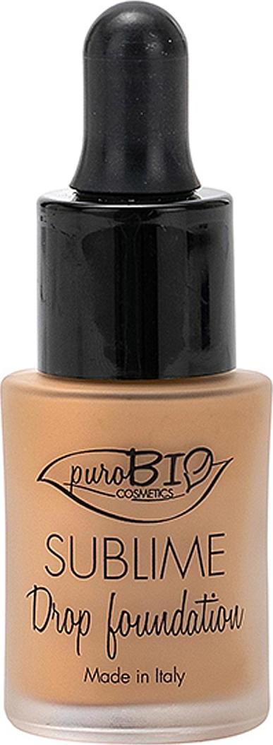 puroBIO cosmetics Tekutý make-up 04 s SPF 10 19 g