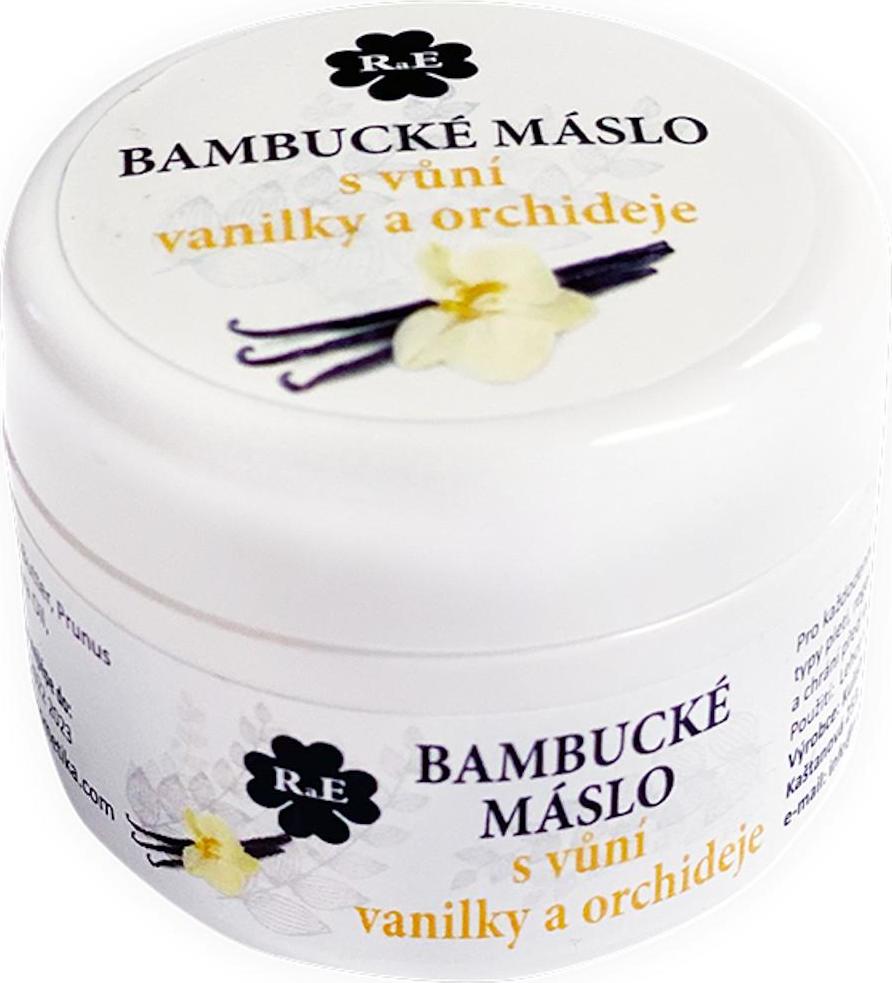 RaE Bambucké máslo s vůni vanilky a orchideje 30 ml