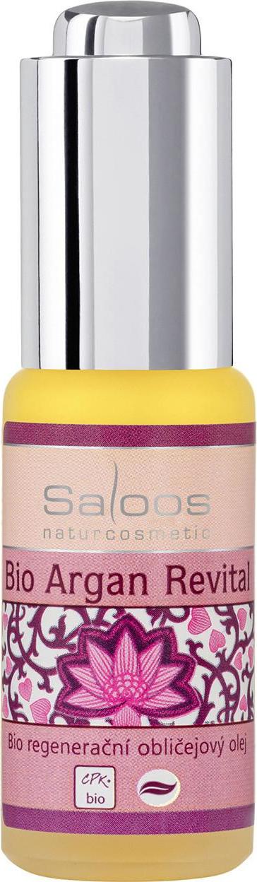 Saloos Regenerační obličejový olej bio argan revital 20 ml