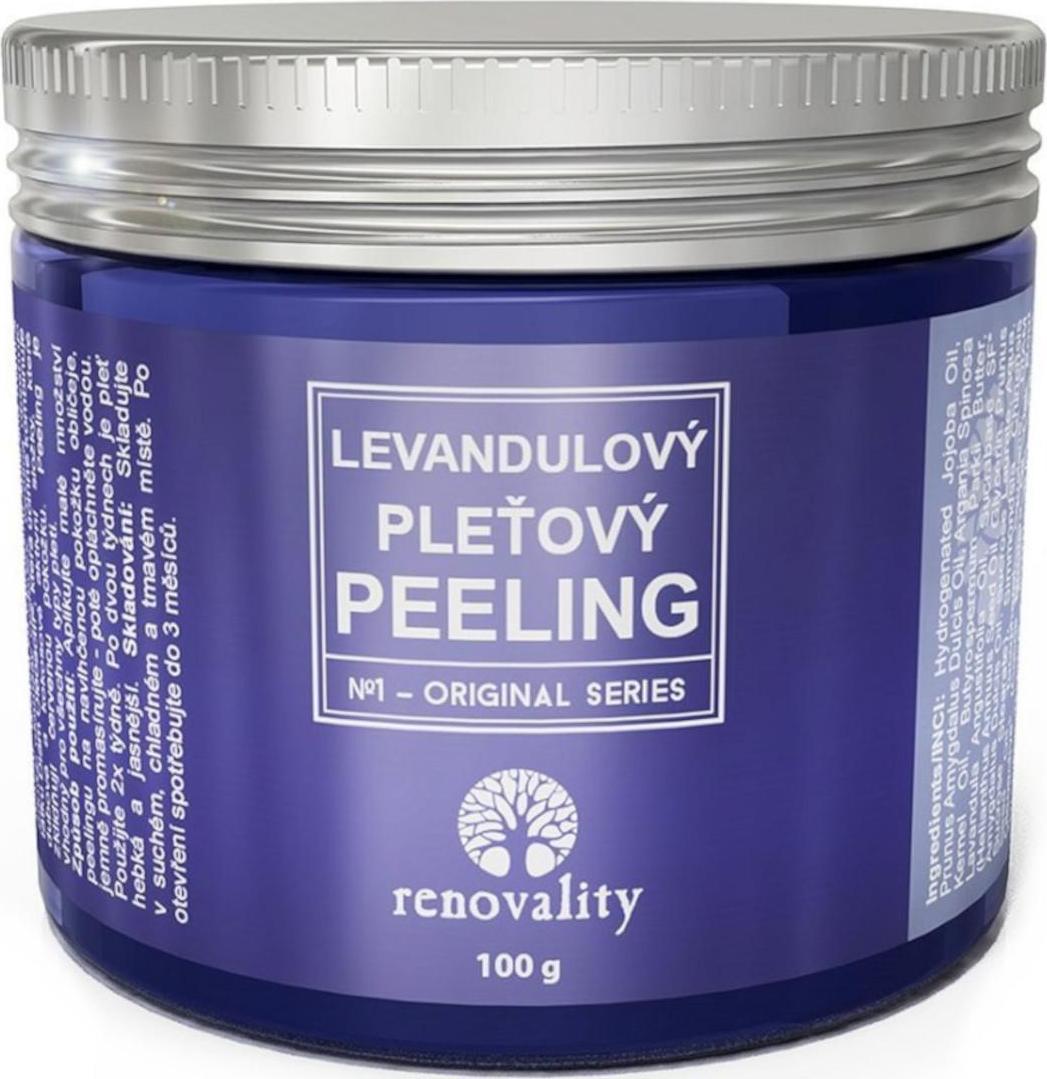 Renovality Levandulový pleťový peeling 100 g