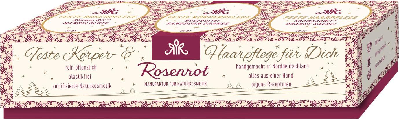 Rosenrot Naturkosmetik Kosmetická sada zimní péče o tělo a vlasy 1 ks