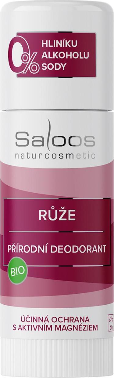 Saloos Bio přírodní deodorant růže 50 ml