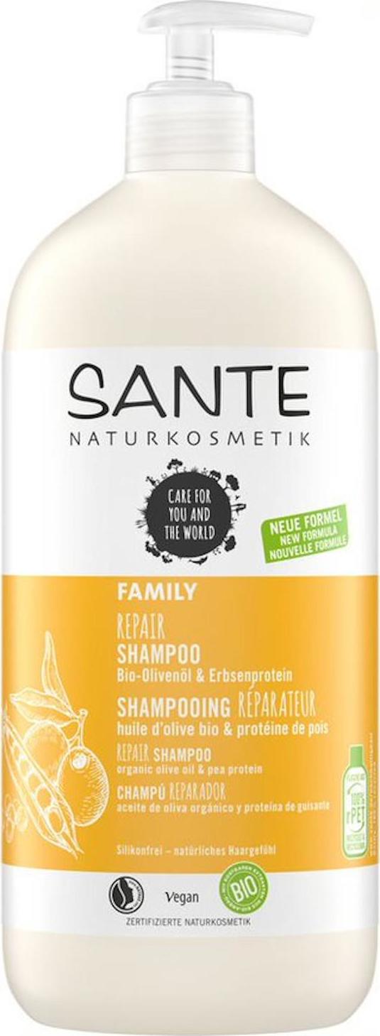 SANTE FAMILY Regenerační šampon Olivový olej & Hráškový protein 950 ml