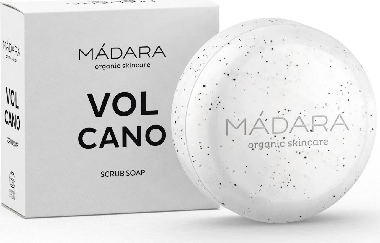 MÁDARA Tělové peelingové mýdlo Volcano 90 g