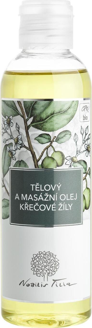 Nobilis Tilia Tělový a masážní olej Křečové žíly 200 ml