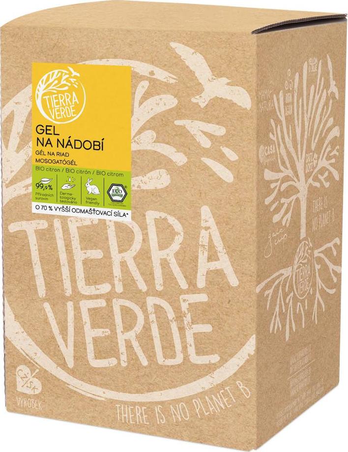 Tierra Verde Gel na nádobí BIO citron 5 l