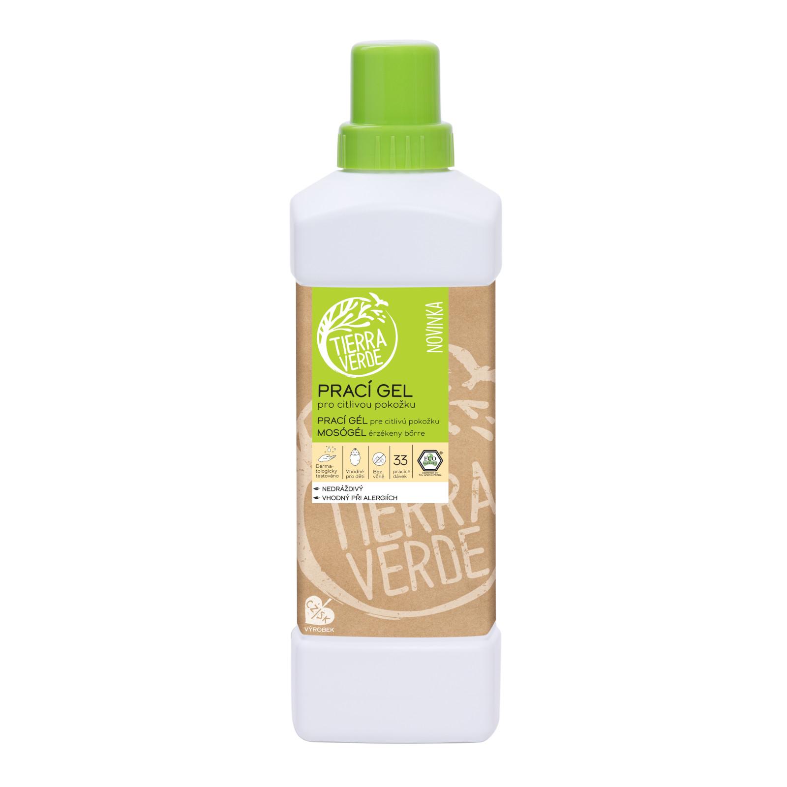 Tierra Verde Prací gel pro citlivou pokožku 1 l