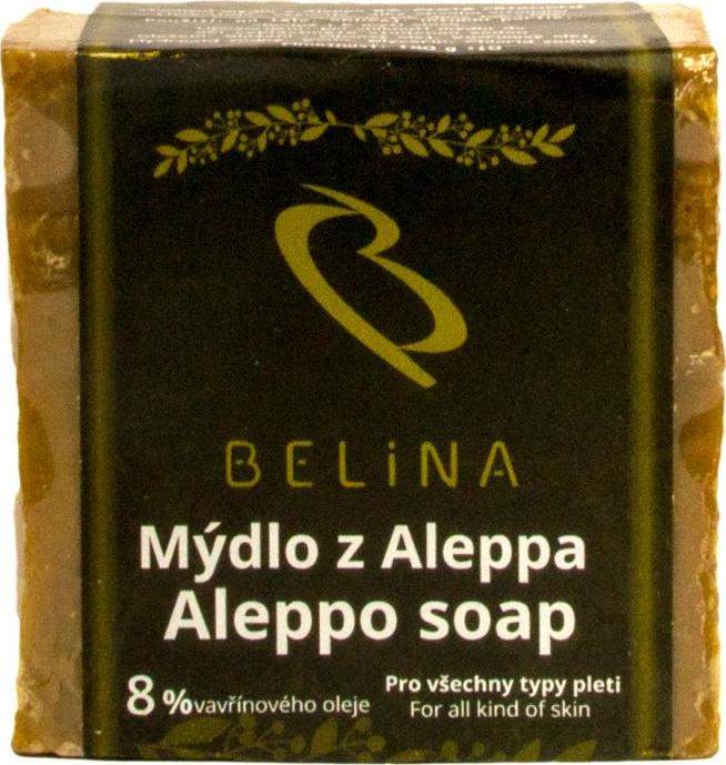 Belina Tradiční aleppské mýdlo 8% 180 g