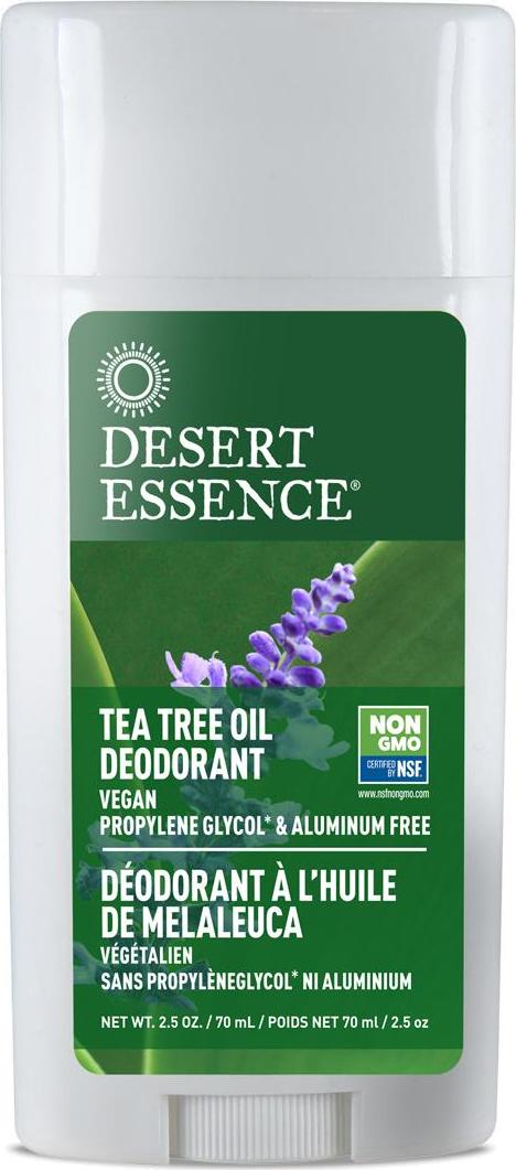 Desert Essence Tuhý deodorant tea tree a levandule 70 ml