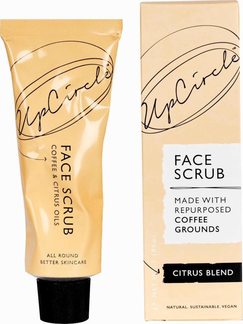 UpCircle Beauty Kávový peeling na obličej Citrus Blend 100 ml