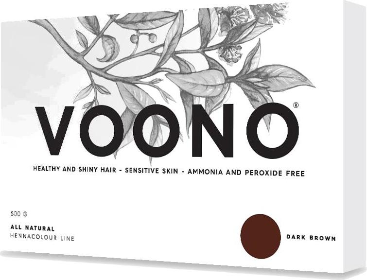 VOONO Henna Dark Brown 500 g