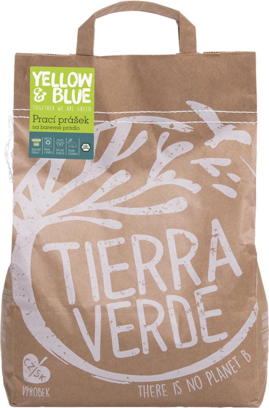 Tierra Verde Prací prášek na barevné prádlo 5 kg