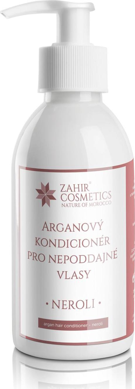 Zahir Cosmetics Arganový kondicionér pro nepoddajné vlasy Neroli 200 ml