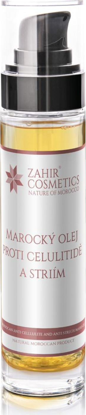 Zahir Cosmetics Marocký olej proti celulitidě a striím 50 ml