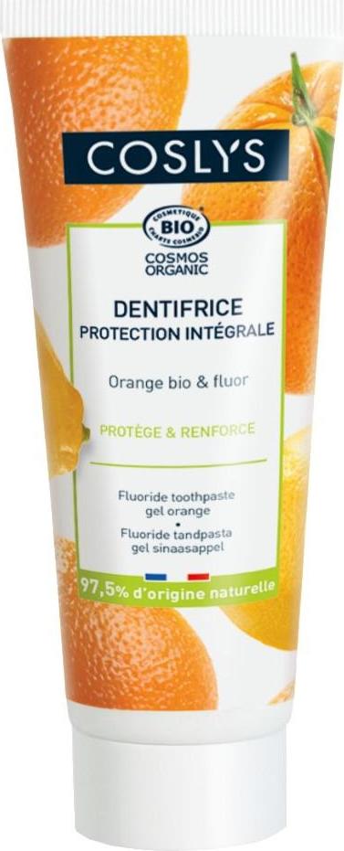 Coslys Zubní pasta s fluoridem pomeranč 75 ml