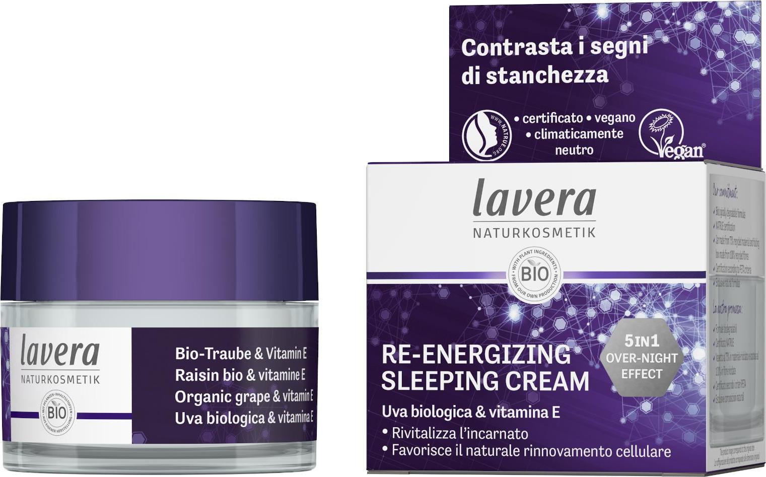 Lavera Energetizující noční krém 50 ml