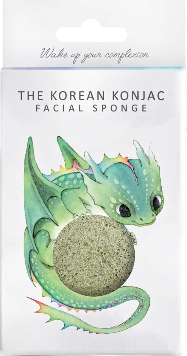 The Konjac Sponge Company Pure Konjac Zelený jíl