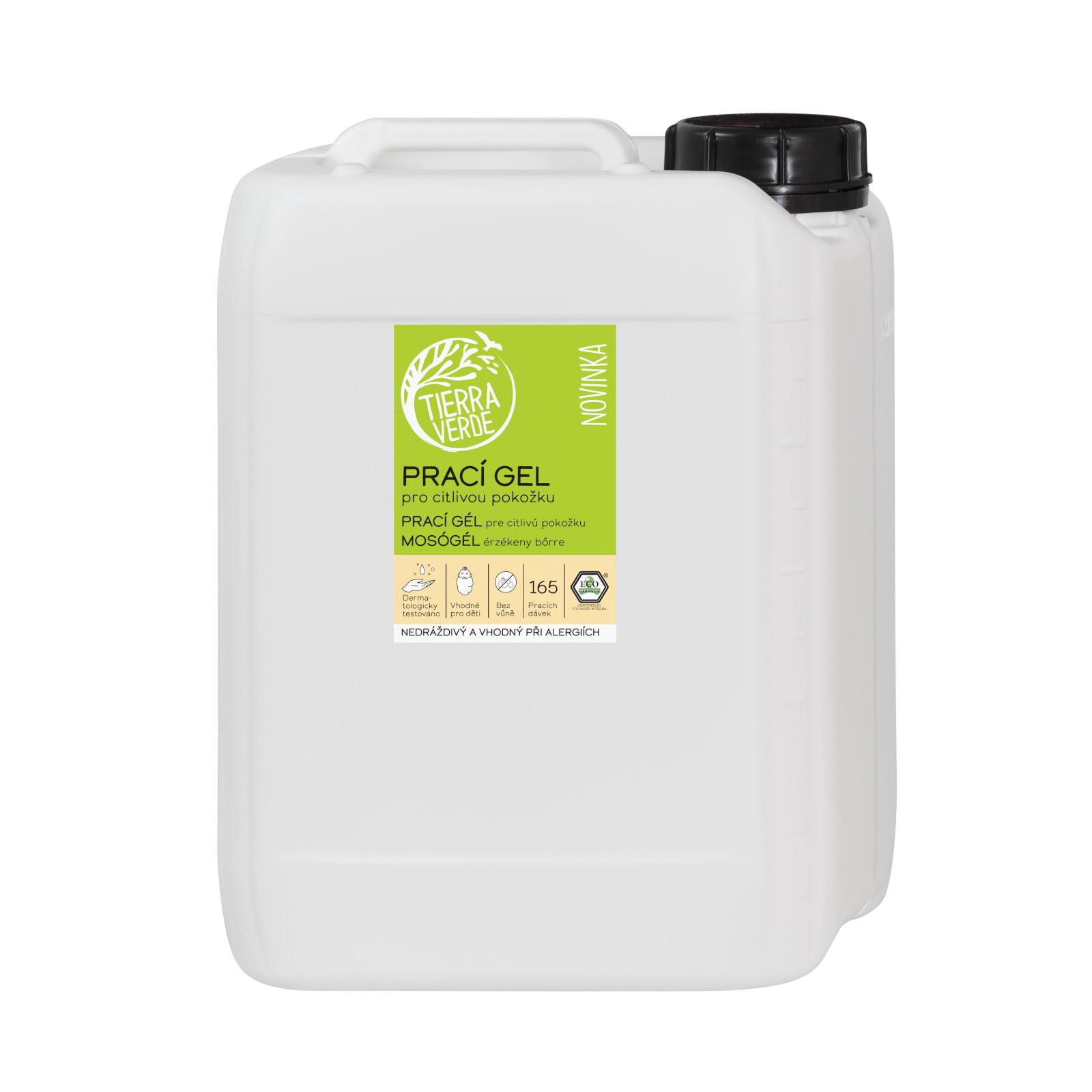 Tierra Verde Prací gel pro citlivou pokožku 5 l