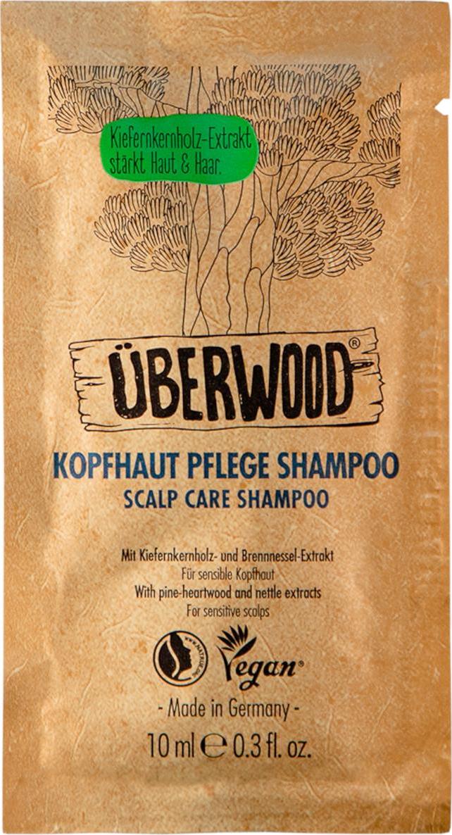 UBERWOOD Šampon pro citlivou pokožku se sklonem k lupům 10 ml
