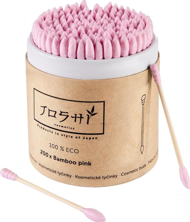 Joshi Cosmetics Bamboo pink 200 ks