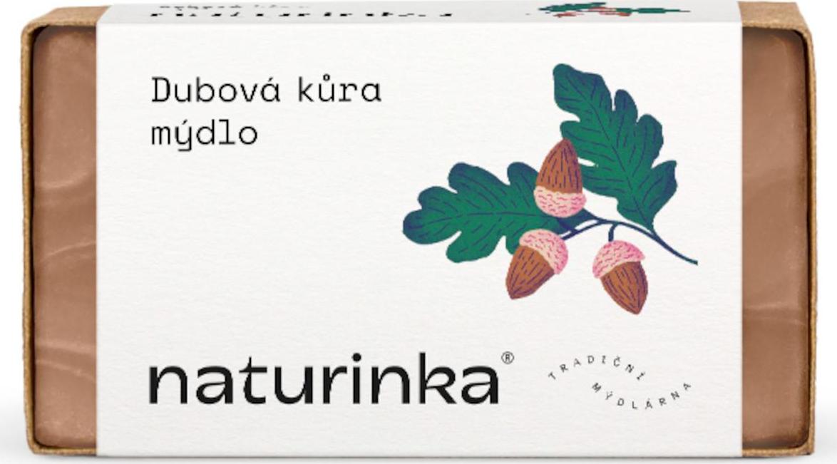 Naturinka Dubová kůra mýdlo 110g