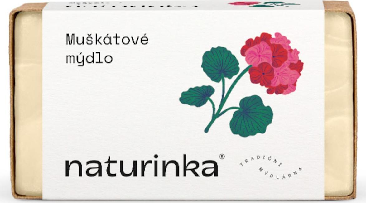 Naturinka Muškátové mýdlo 110g