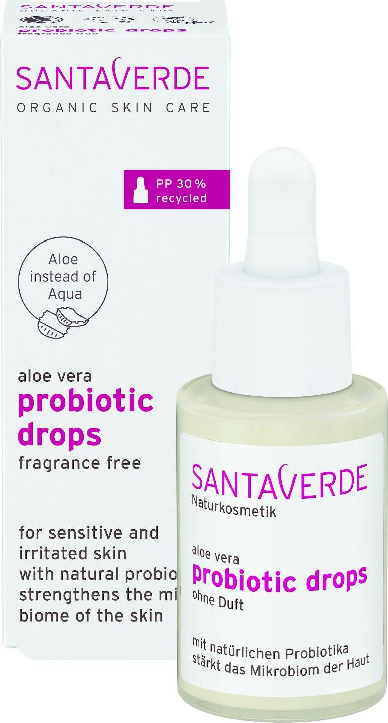 Santaverde Probiotické kapky s aloe vera 30 ml