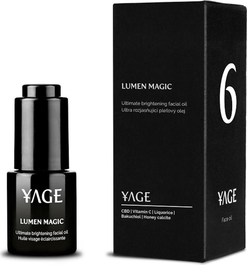 Yage Organics Ultra rozjasňující olejové sérum s CBD 15 ml