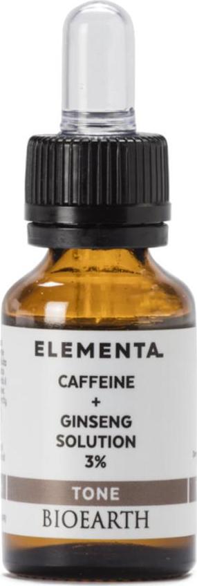 Bioearth Elementa sérum kofein a ženšen 3% 15 ml