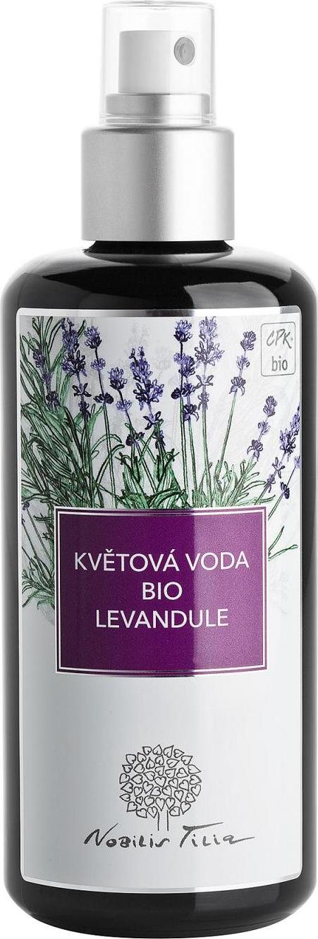 Nobilis Tilia Květová voda levandulová bio 200 ml sklo