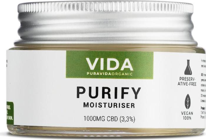 Pura Vida Organic CBD Hydratační krém