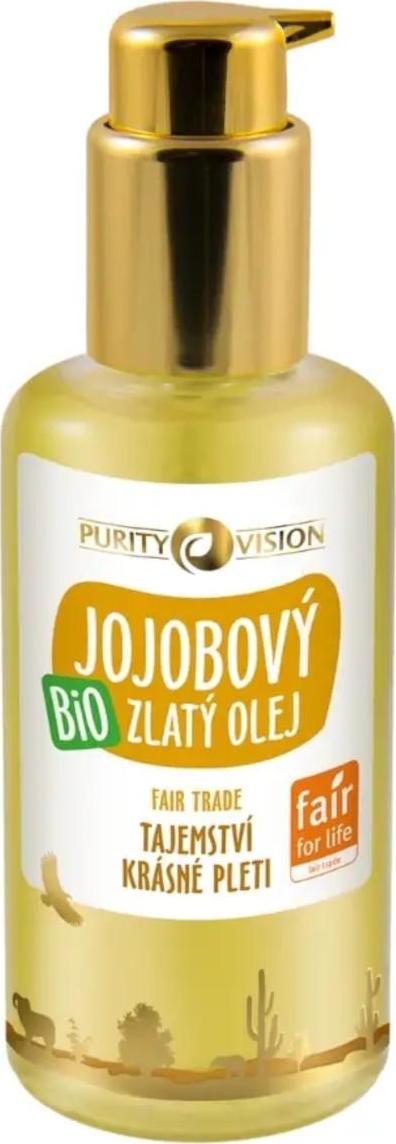 Purity Vision Bio Zlatý jojobový olej - Fair Trade 100 ml