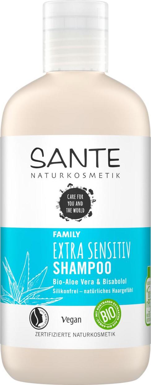 SANTE FAMILY Extra Sensitiv Šampon Bio Aloe Vera & Bisabolol 250 ml