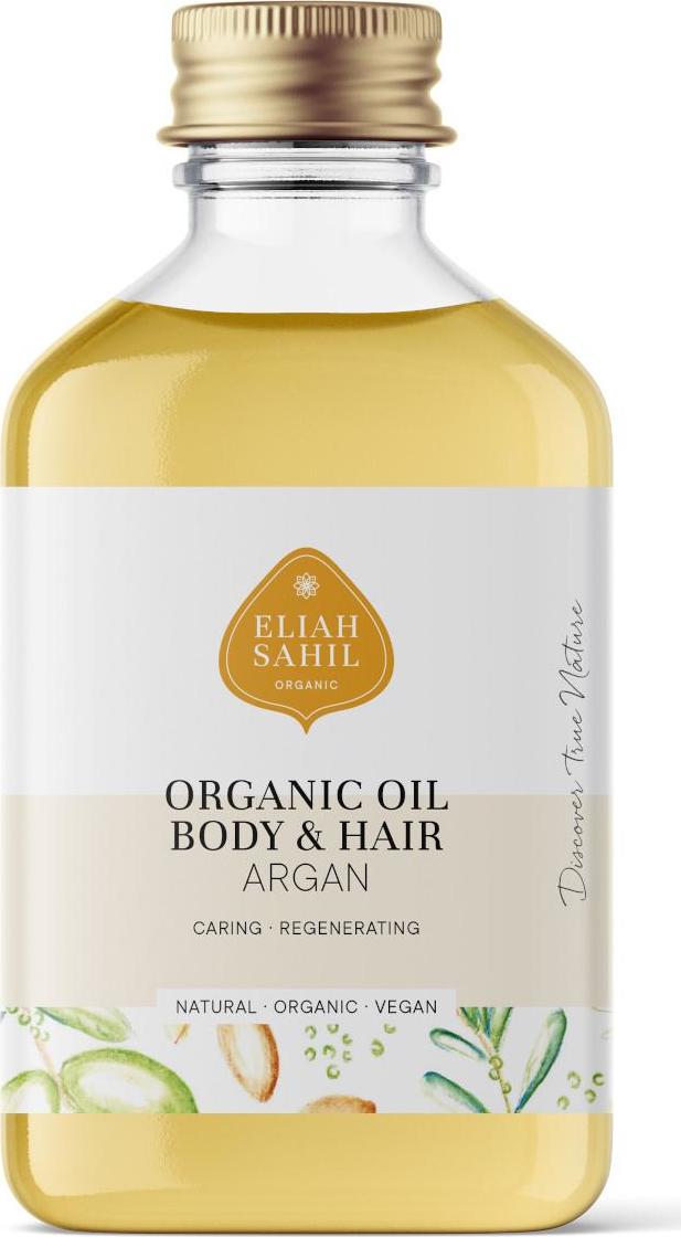 Eliah Sahil Organic Tělový a vlasový olej Argan 100 ml