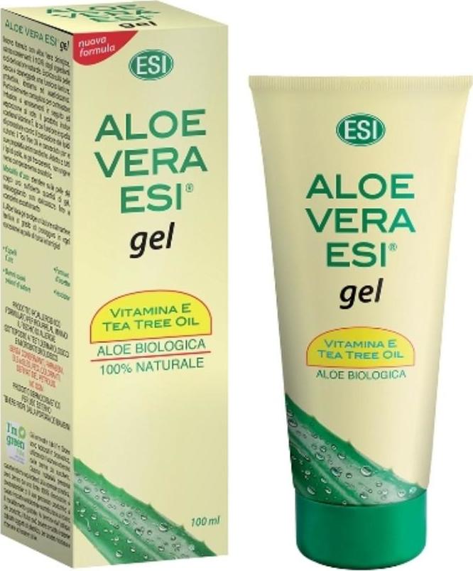 ESI Aloe vera gel s vitaminem E a teatree 200 ml